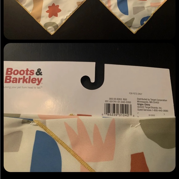 NWT Set of 2 Boots & Barkley Pet Bandanas - Picture 2 of 2